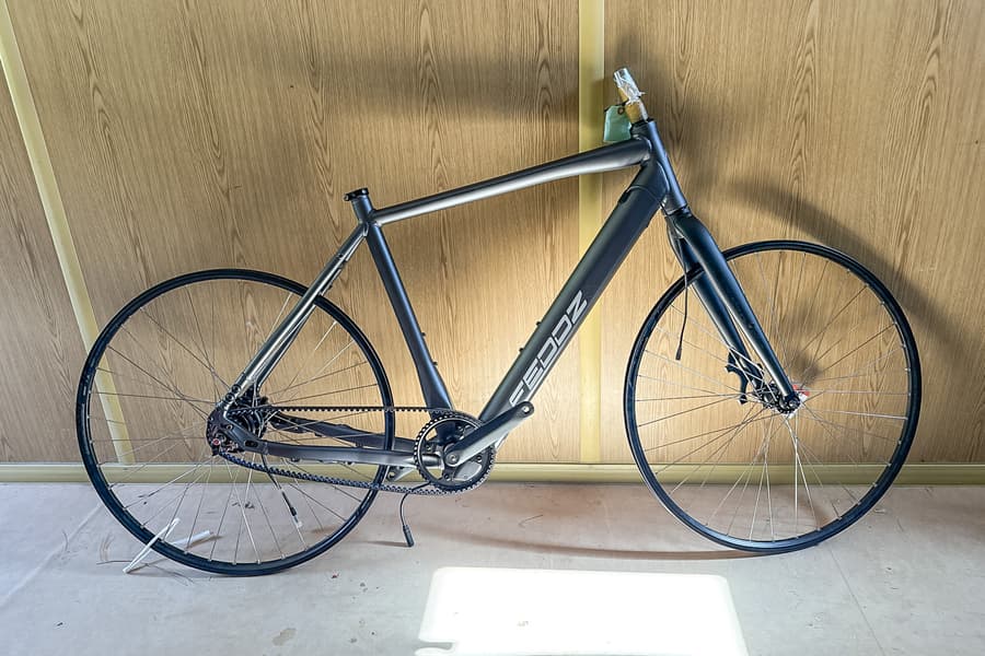 E-Citybikerahmen mit Motor FEDDZ E-Urban Lite Diamant, Gr. L